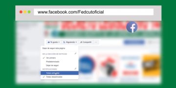 ¡Suscríbete al Facebook de la FED-CUT!