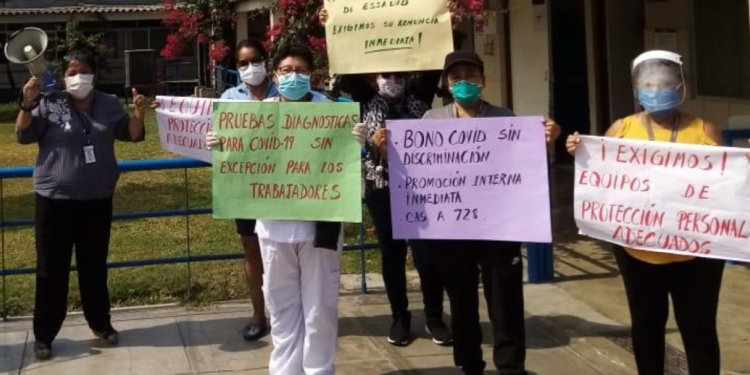 Exigimos bono covid-19 sin discriminación