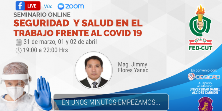 [Video] Seminario Online: Seguridad y Salud  contexto Covid-19 (Primera Sesión)