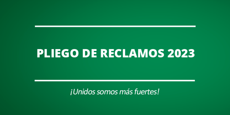 Pliego de Reclamos FED-CUT 2023