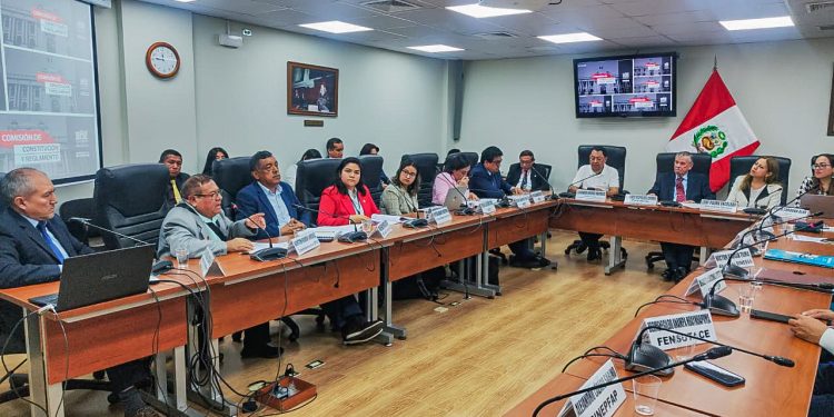 FED-CUT representado por el Secretario General C. Wilfredo Ponce Castro, participó en la mesa técnica de Comisión de Constitución y Reglamento para el estudio y análisis de la constitucionalidad del Decreto Legislativo 1666