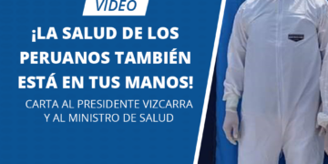 Covid 19: Carta al Presidente Vizcarra y al Ministro de Salud