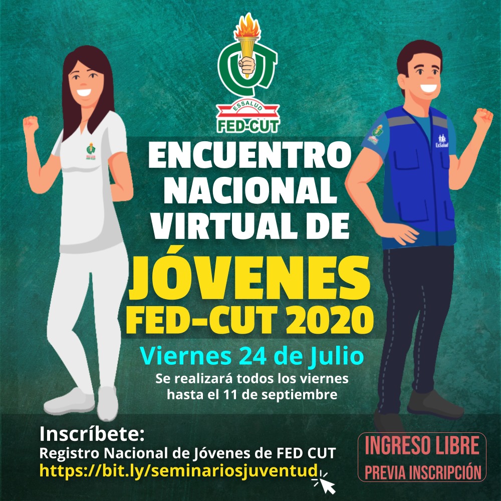 Encuentro Nacional Virtual de Jóvenes FED-CUT 2020