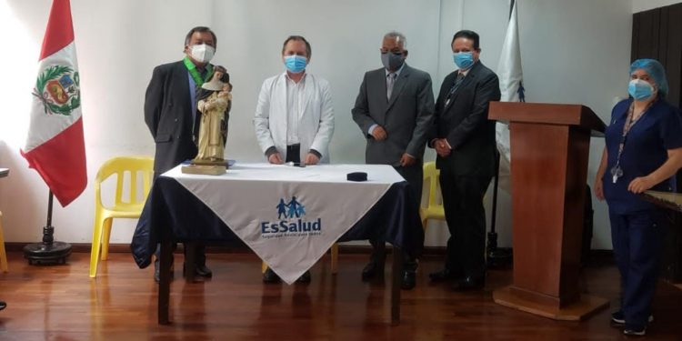 FED-CUT JURAMENTÓ A LA NUEVA JUNTA DIRECTIVA DE LA BASE HOSPITAL SUÁREZ ANGAMOS DE LIMA