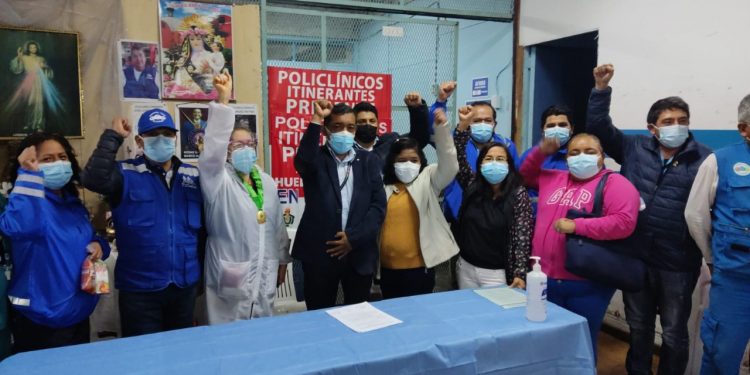 FED-CUT JURAMENTÓ A NUEVA JUNTA DIRECTIVA DE LA BASE POLICLÍNICO ITINERANTES DE LIMA