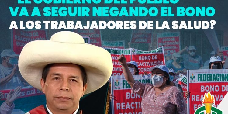 ¿HASTA CUÁNDO «EL GOBIERNO DEL PUEBLO» VA SEGUIR NEGANDO EL BONO A LOS TRABAJADORES DE LA SALUD?