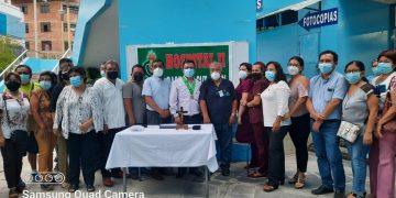 FED-CUT JURAMENTÓ LA NUEVA JUNTA DIRECTIVA DE LA BASE HOSPITAL II ESSALUD JAÉN