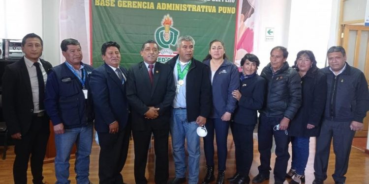 FED-CUT JURAMENTÓ A LA NUEVA JUNTA DIRECTIVA DE LA BASE GERENCIA ADMINISTRATIVA PUNO