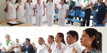 FED-CUT juramentó a la nueva Junta Directiva de la Base CUT Hospital II Luis Heysen de Lambayeque